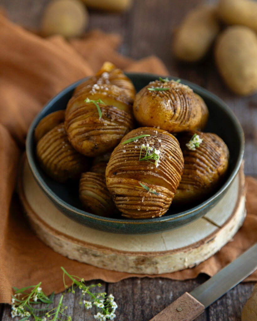 Pommes-de-terre-hasselback